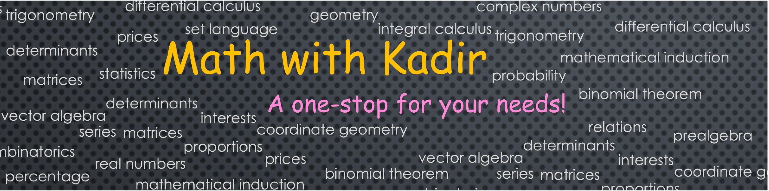 Math With Kadir - Youtube Videos